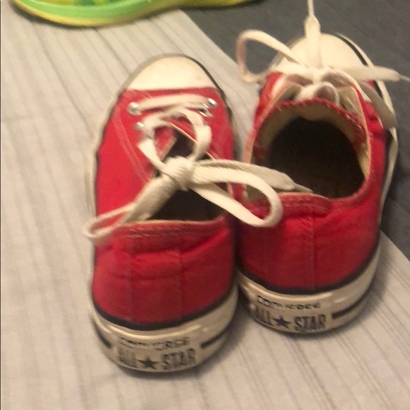 Used Red converse All star - Picture 3 of 3